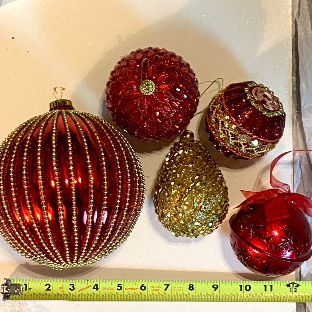 4 PREVIEW CHRISTMAS CRESTED BIRD BEADED MIRROR SEQUIN FEATHER SNOWFLAKE GIFT BOX - Picture 14 of 16